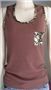 Camiseta De Ribana Com Bolso E Detalhe Nos Vieis